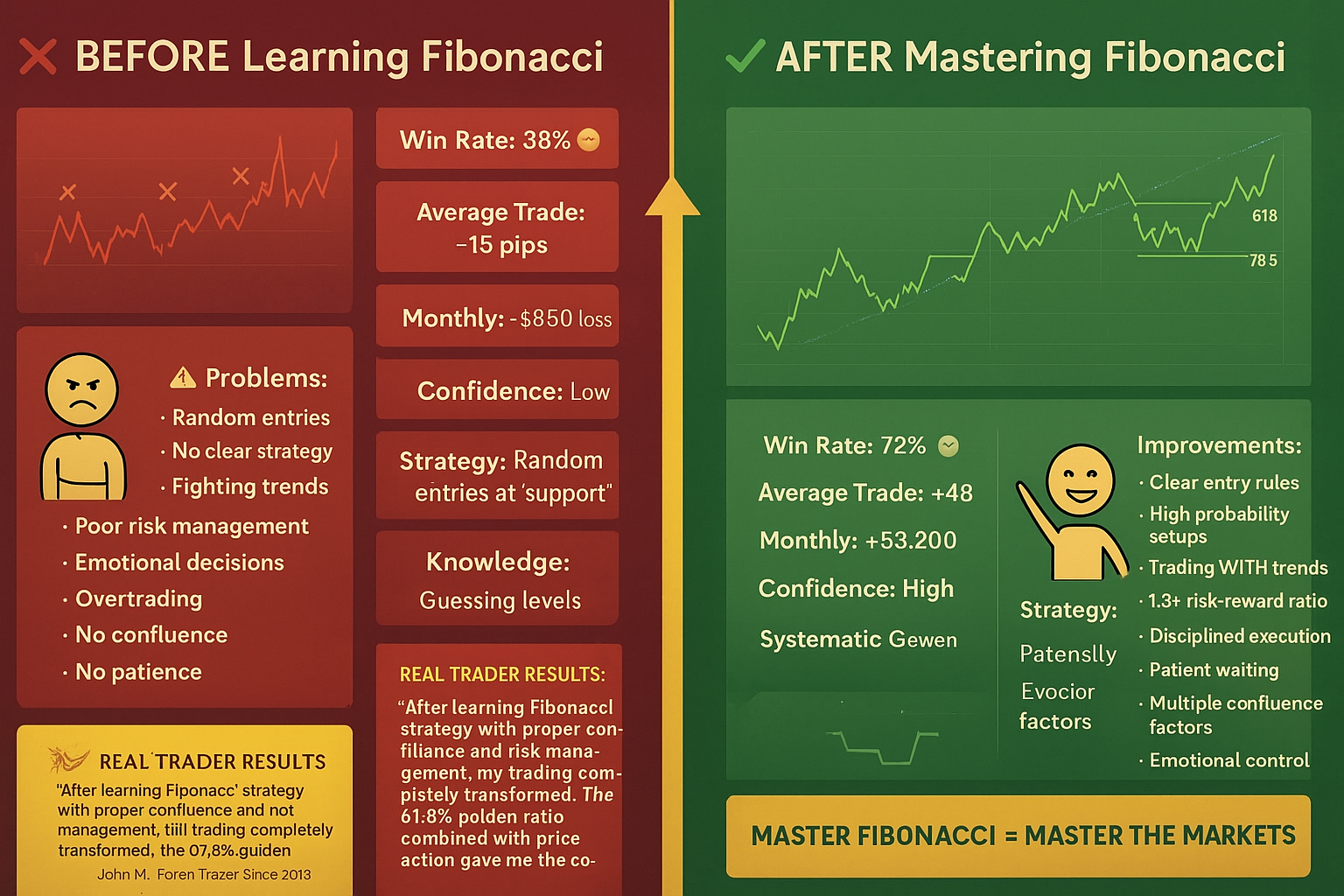 Fibonacci Before After Results