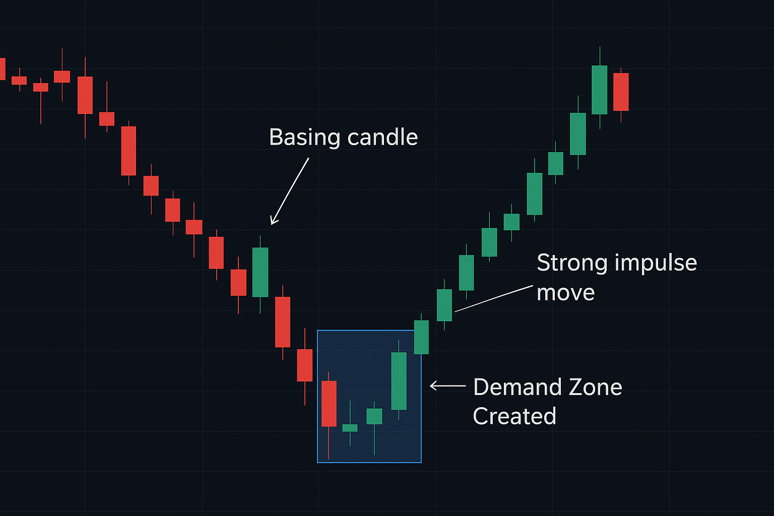 Bullish Demand Zone Identification