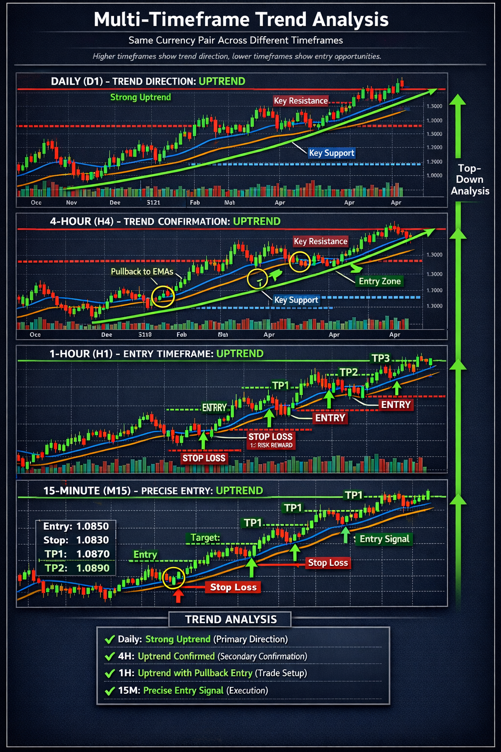 Best Timeframes for Trend Following