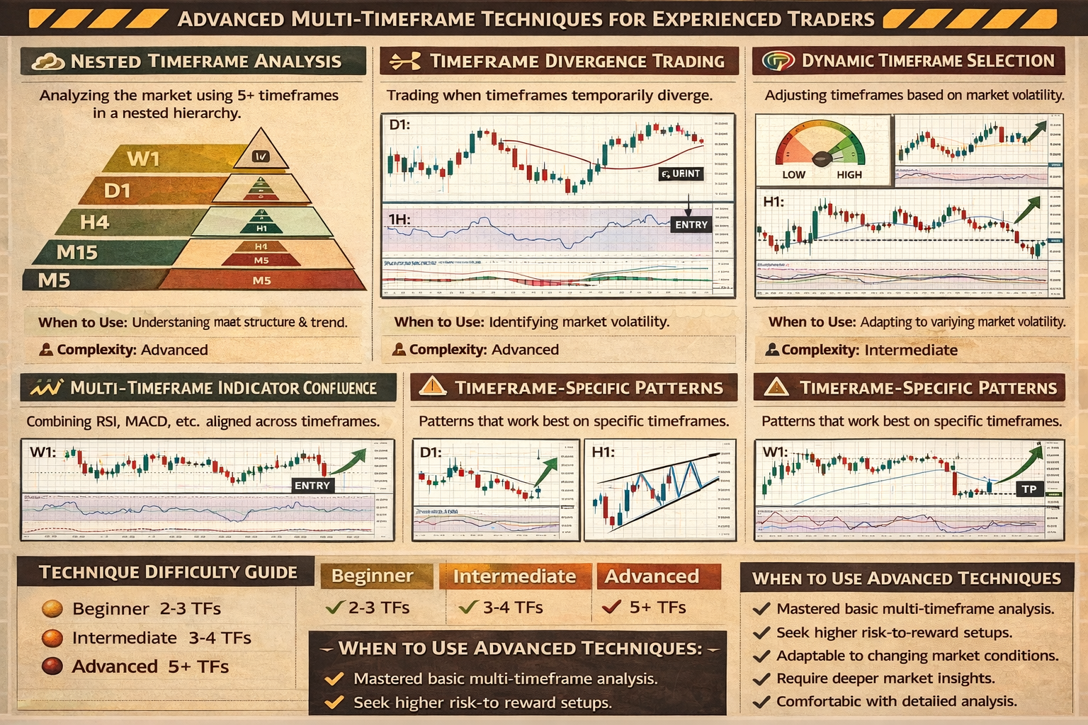 Advanced techniques for multi-timeframe analysis