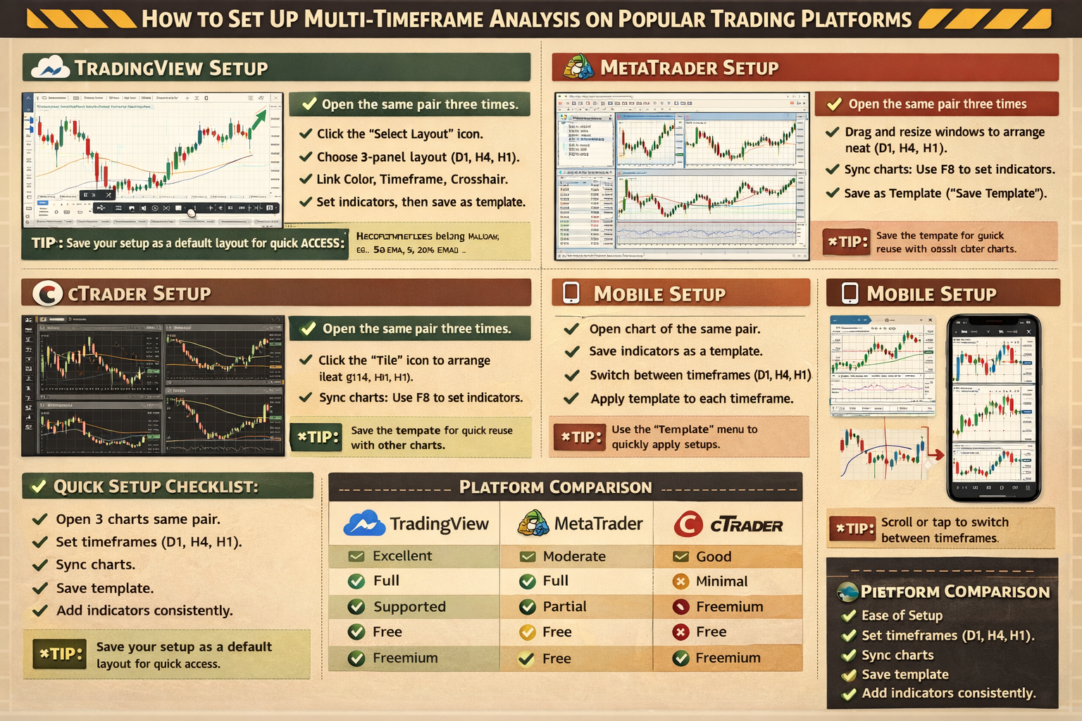 How to set up your trading platform for multi-timeframe analysis