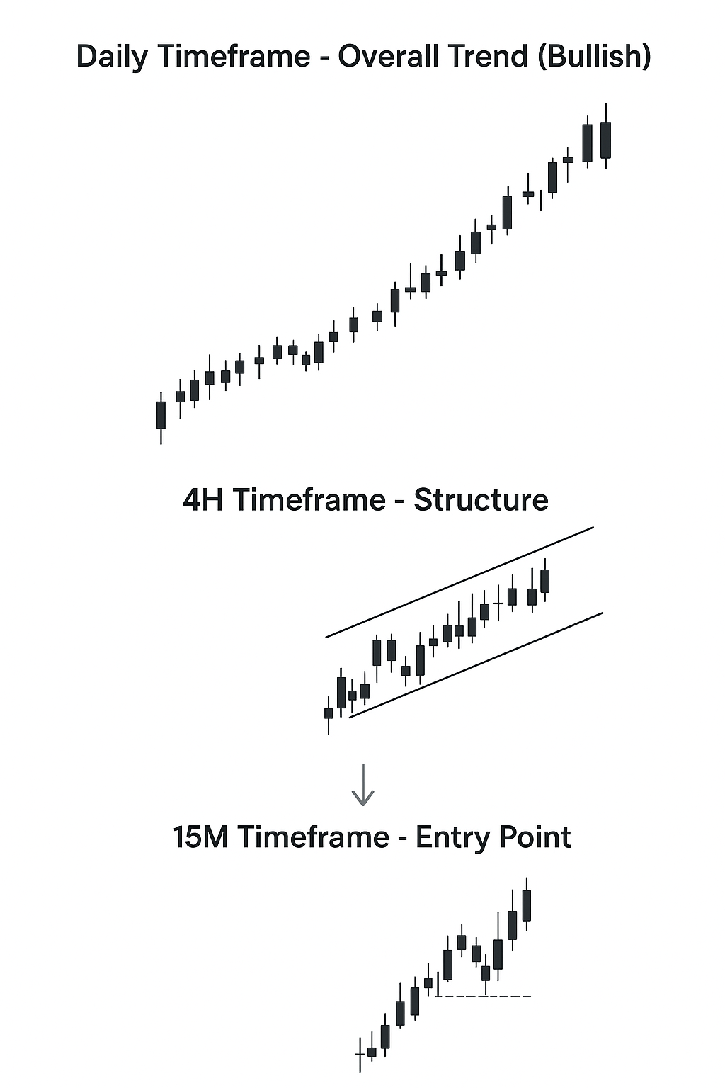 Multi-Timeframe SMC Analysis